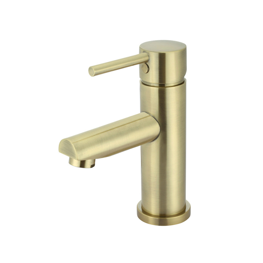 Meir Round Basin Mixer Tiger Bronze