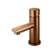 Meir Round Pinless Basin Mixer Lustre Bronze