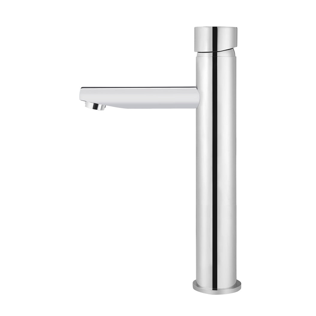 Meir Round Pinless Tall Basin Mixer Polished Chrome