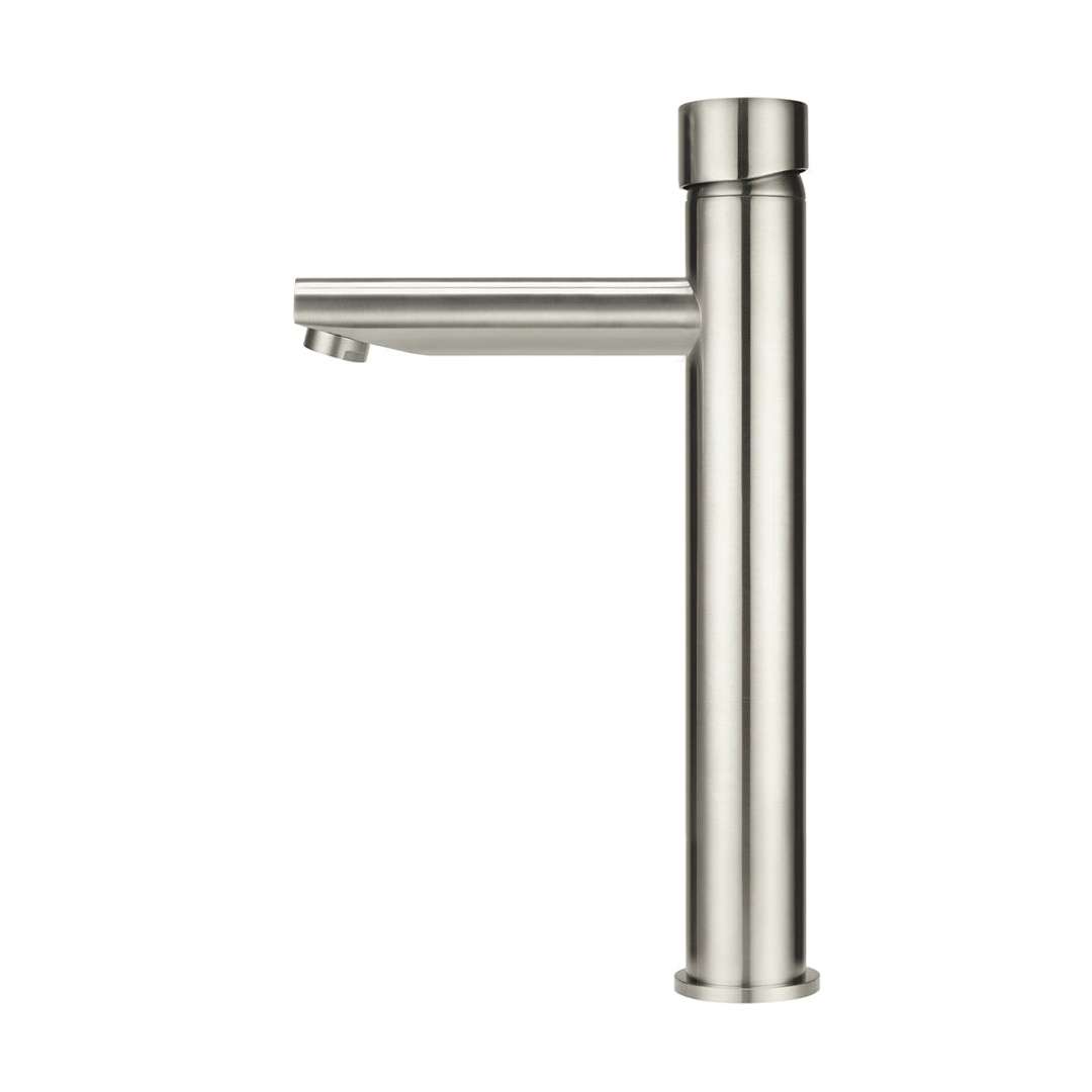 Meir Round Pinless Tall Basin Mixer Brushed Nickel