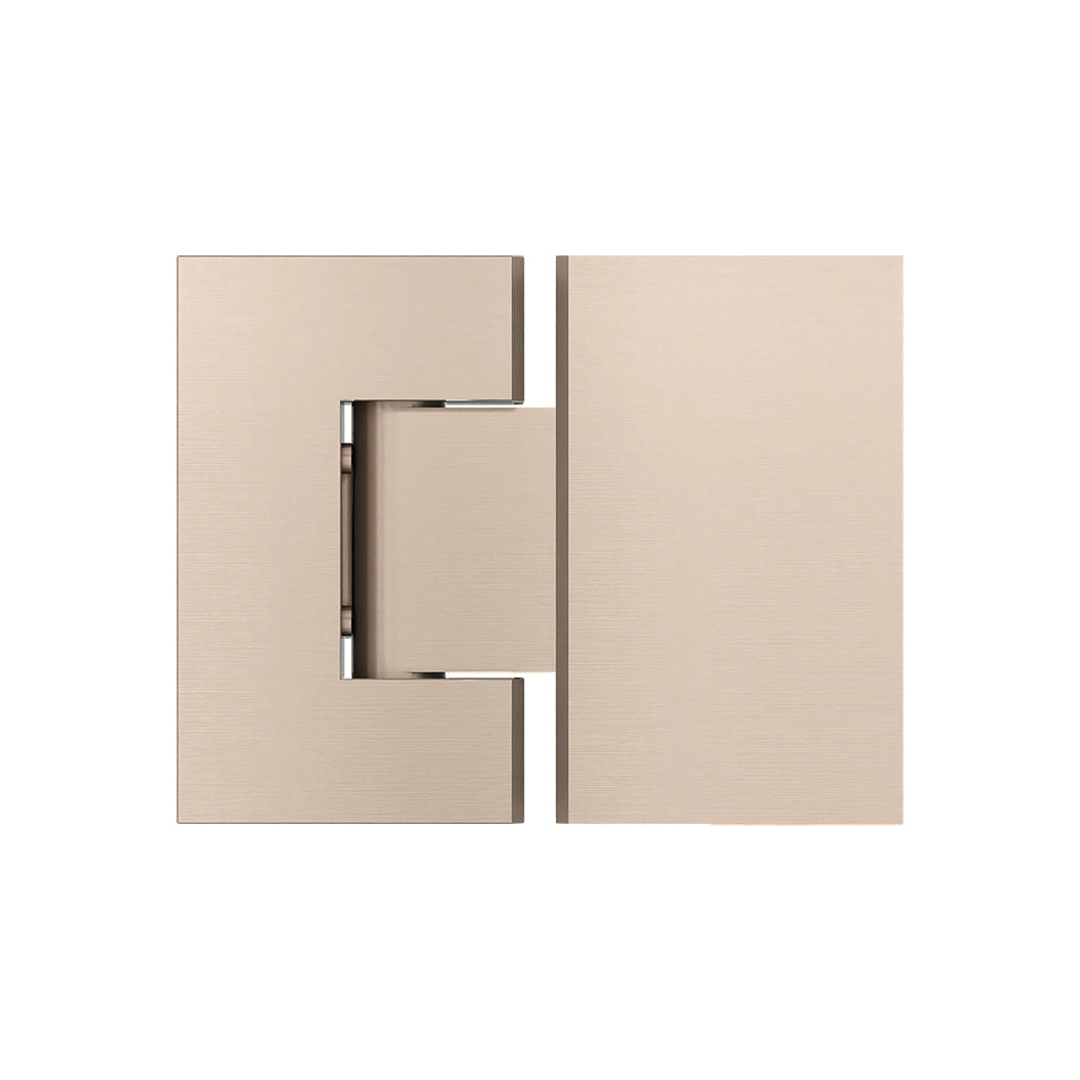 Meir Glass To Glass Shower Door Hinge Champagne