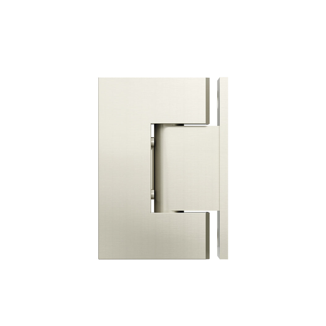 Meir Glass To Wall Shower Door Hinge Brushed Nickel