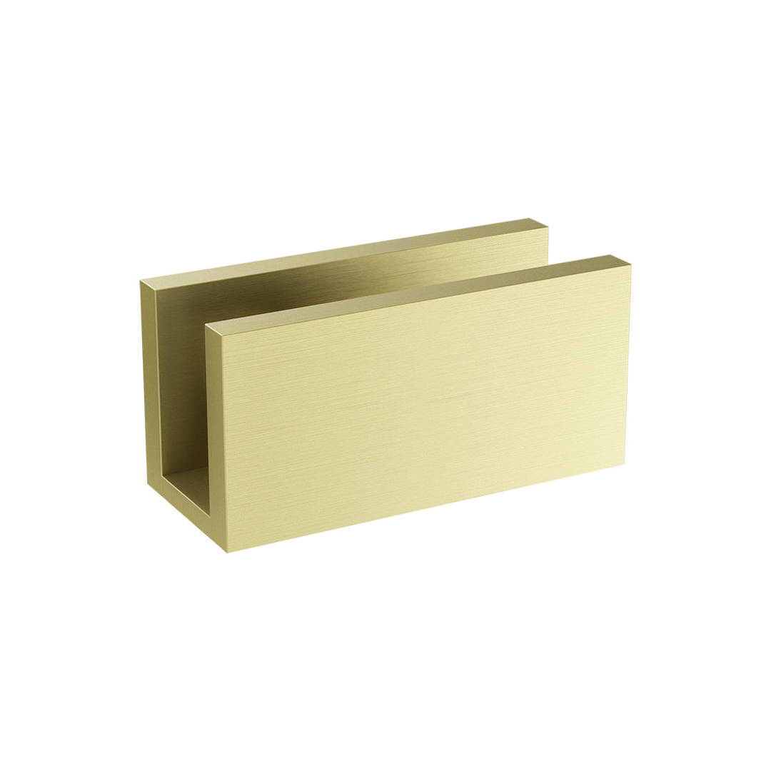 Meir Glass Fixing U Bracket Tiger Bronze