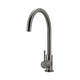 Meir Round Gooseneck Kitchen Mixer Tap Shadow