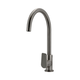 Meir Round Paddle Gooseneck Kitchen Mixer Tap Shadow