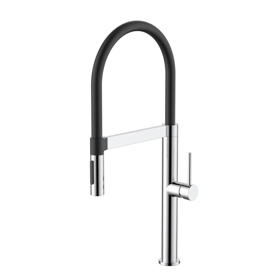 Meir Pull Down Kitchen Mixer With Magnetic Dock Polished Chrome Mk19-C
