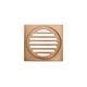 Meir Square Floor Grate Shower Drain 100Mm Outlet Lustre Bronze