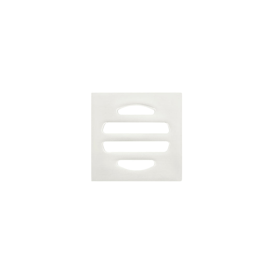 Meir Square Floor Grate Shower Drain 50Mm Outlet Brushed Nickel