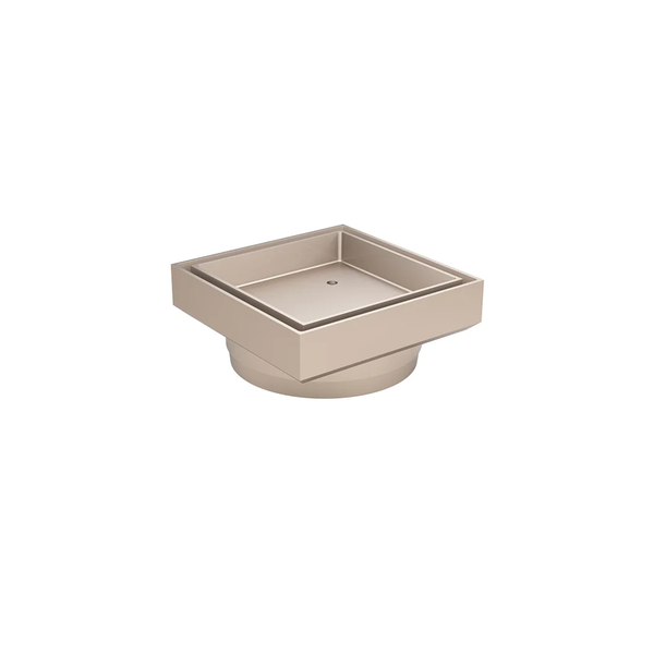 Meir Shower Waste With Tile Insert Champagne