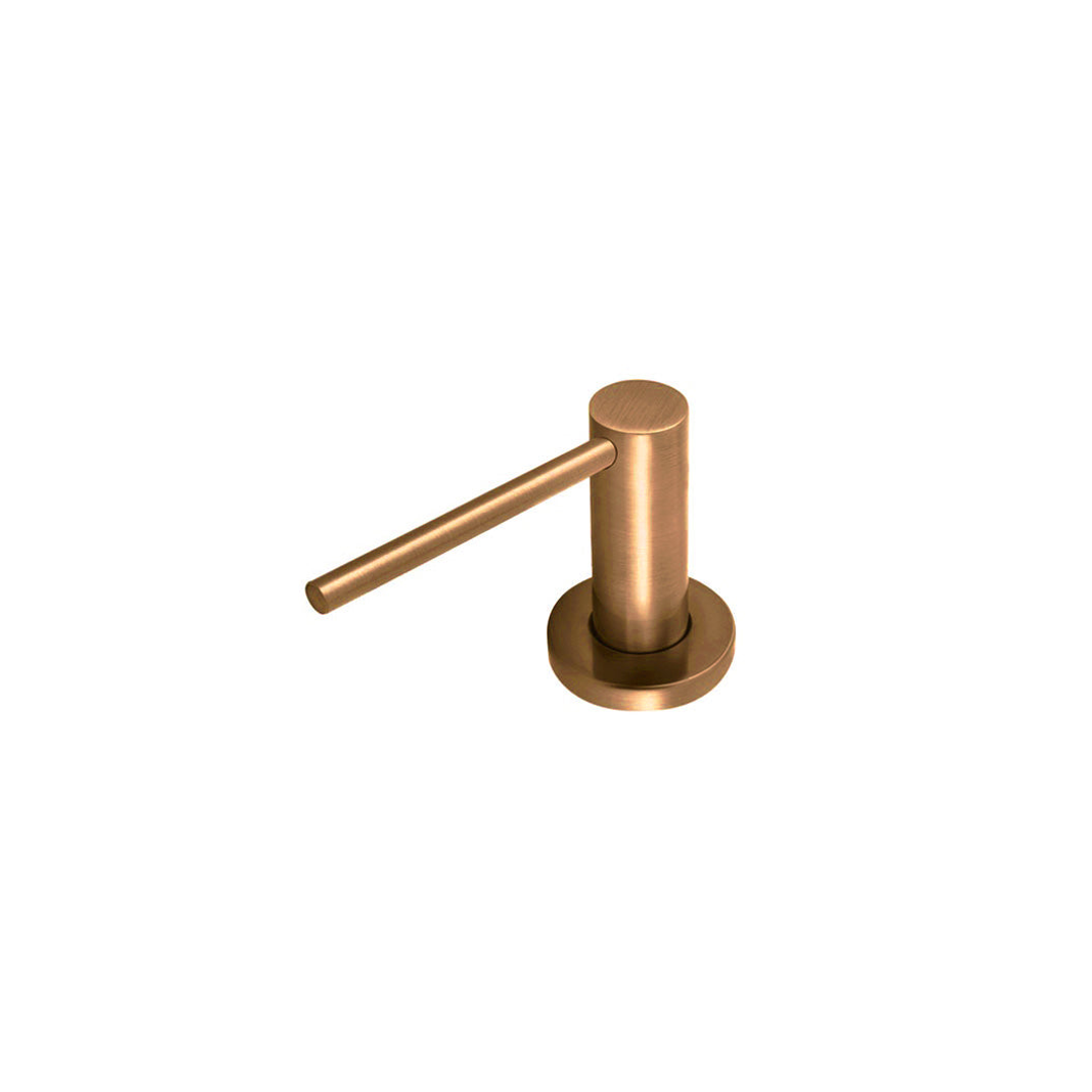 Meir Round Soap Dispenser Lustre Bronze