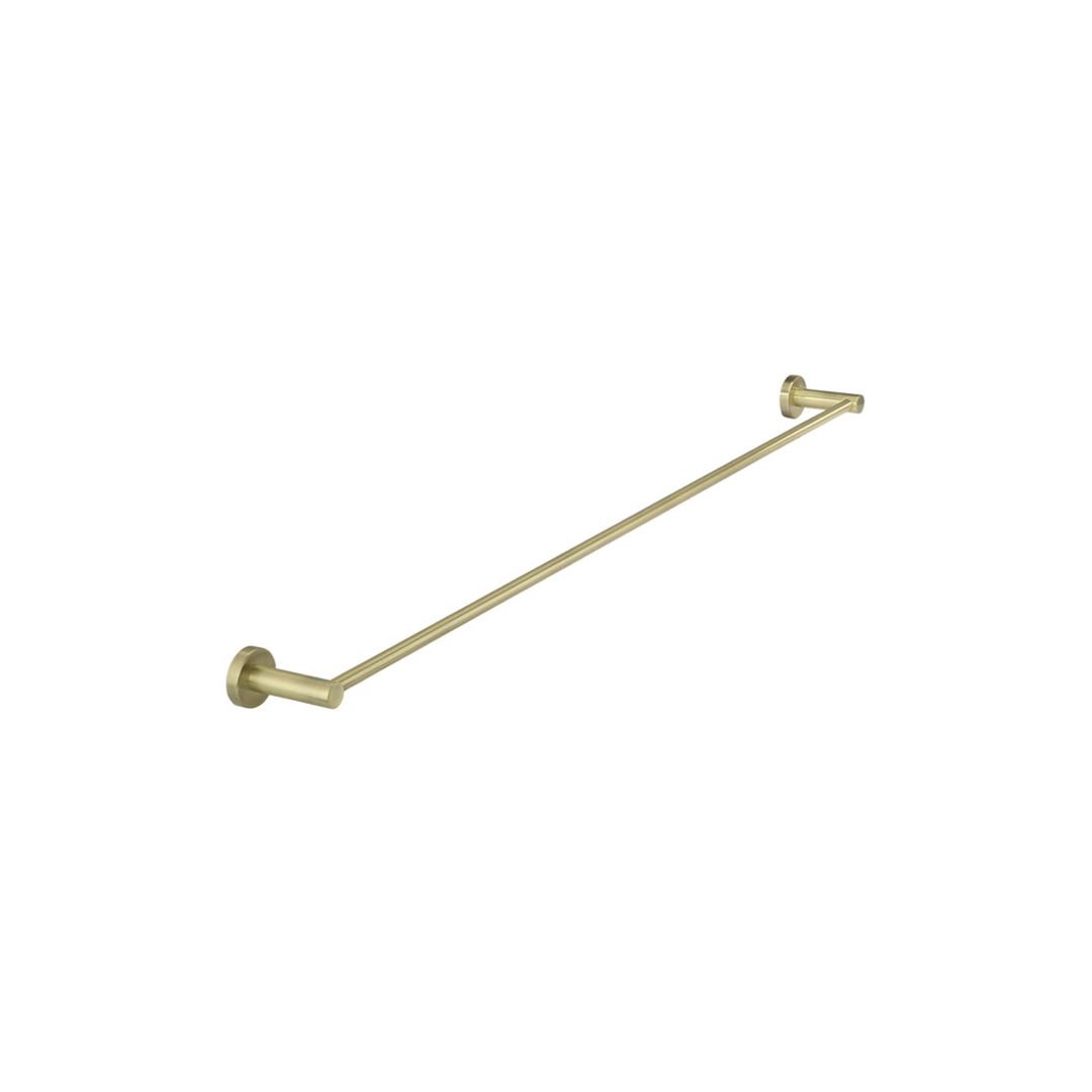 Meir Round Single Tiger Bronze Towel Rail 900mm