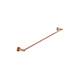 Meir Round Single Towel Rail 900Mm Lustre Bronze