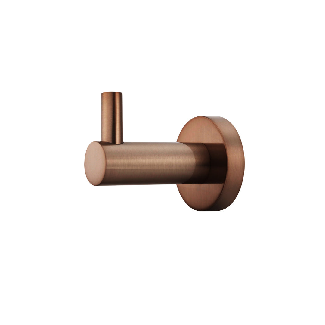 Meir Round Robe Hook Lustre Bronze