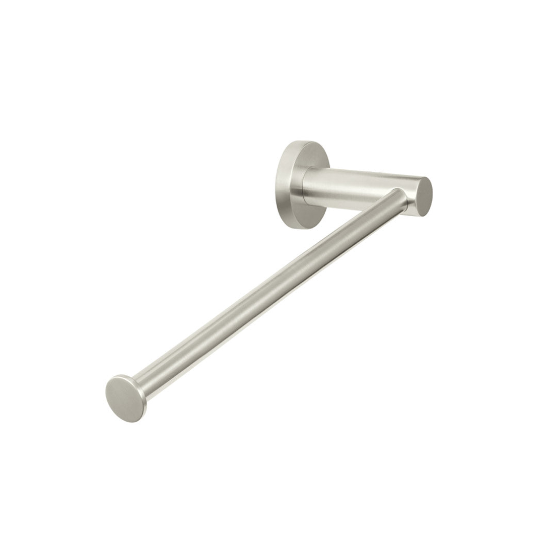 Meir Round Guest Towel Rail Brushed Nickel