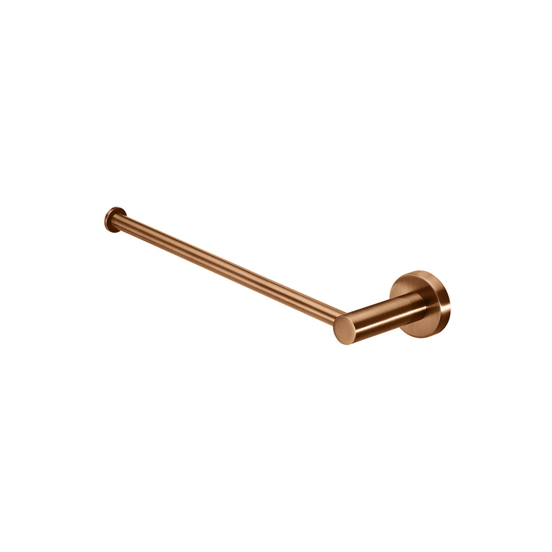 Meir Round Guest Towel Rail Lustre Bronze
