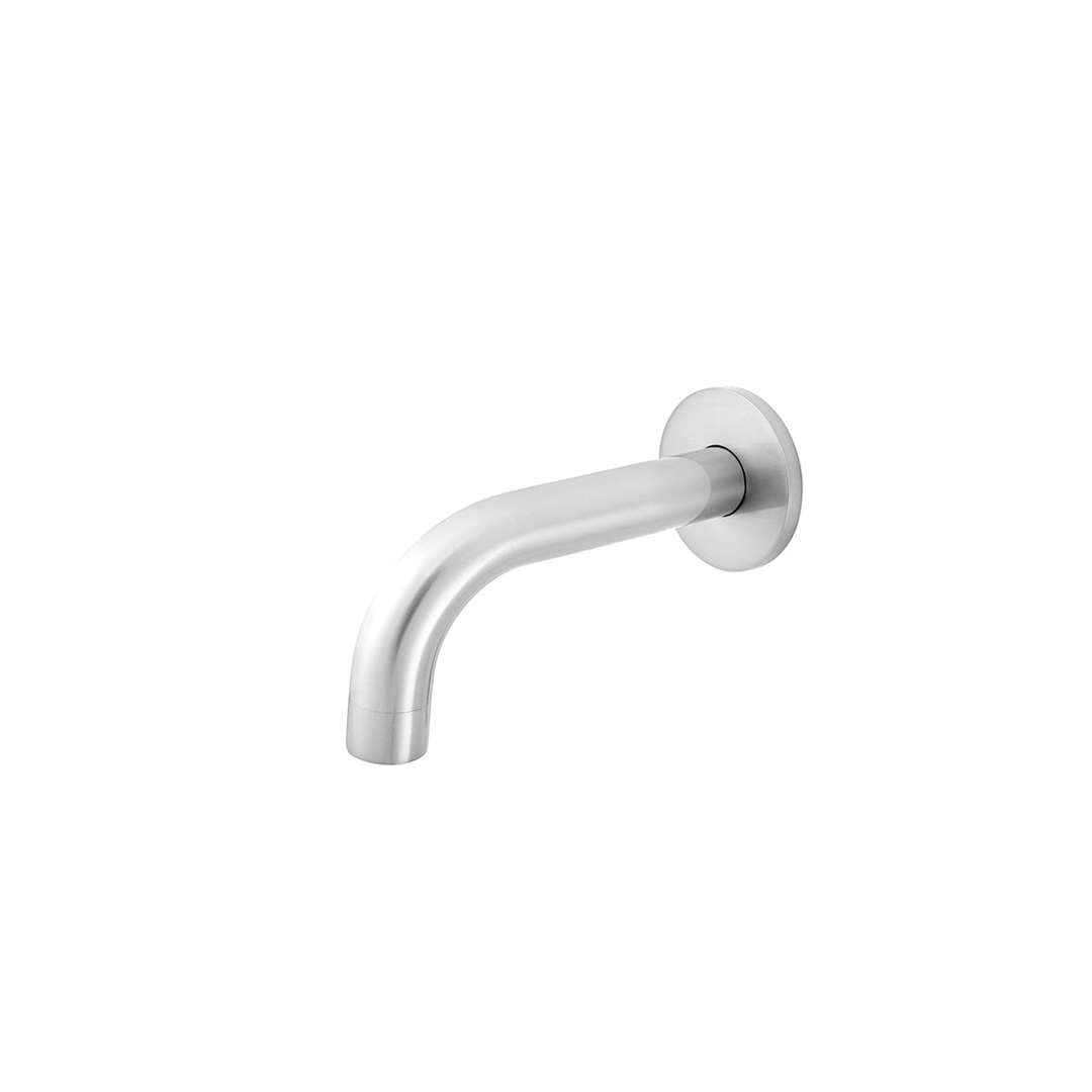 Meir Universal Round Curved Spout 130Mm Polished Chrome