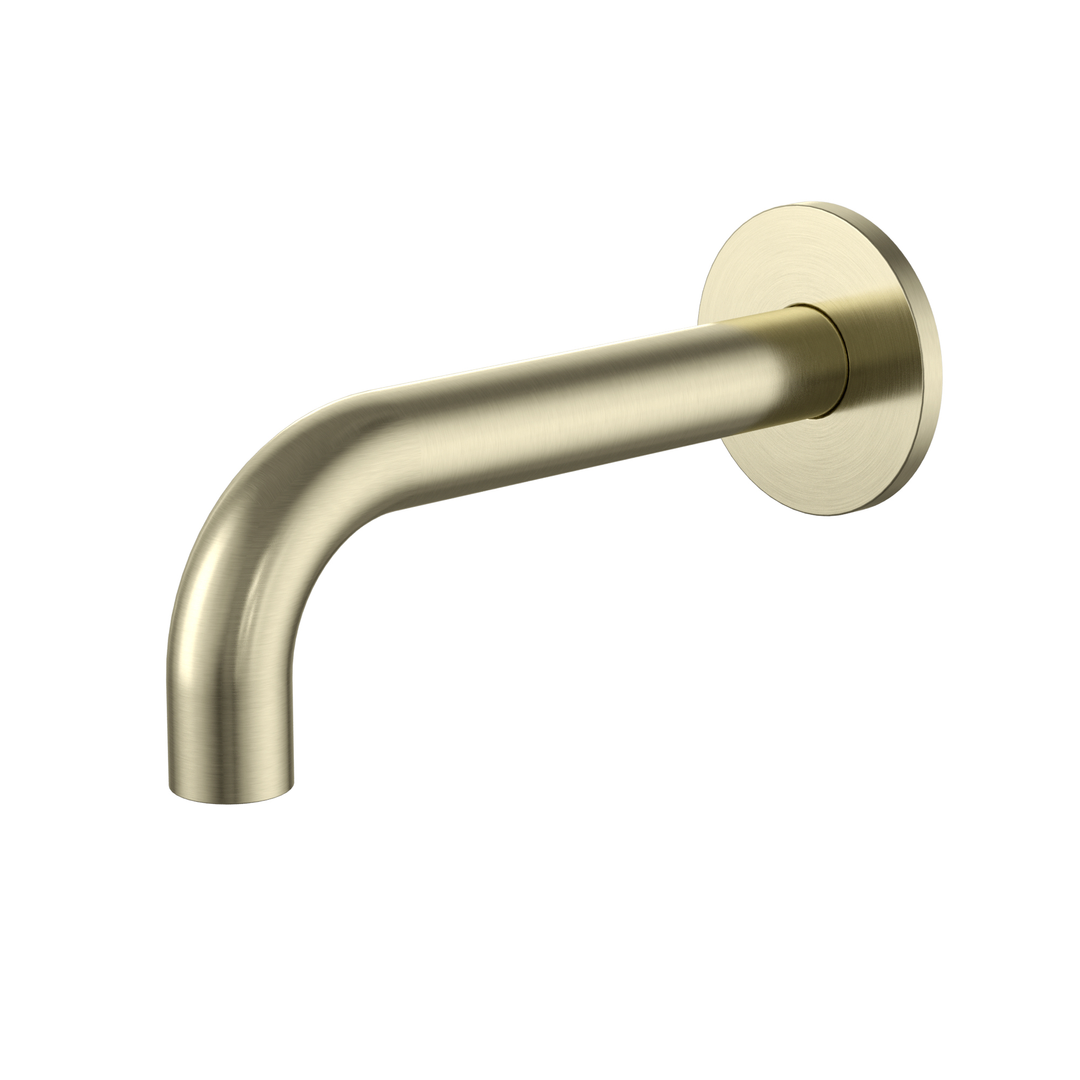Meir Universal Round Curved Spout 170Mm Tiger Bronze Ms05-170-Pvdbb