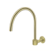 Meir Round High Rise Swivel Wall Spout Lustre Bronze