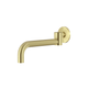 Meir Round Swivel Wall Spout Tiger Bronze
