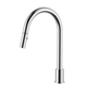 Meir Kitchen Hob Spout With Pull Out Nozzle Polished Chrome Ms18-C