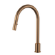 Meir Kitchen Hob Spout With Pull Out Nozzle Lustre Bronze Ms18-Pvdbz
