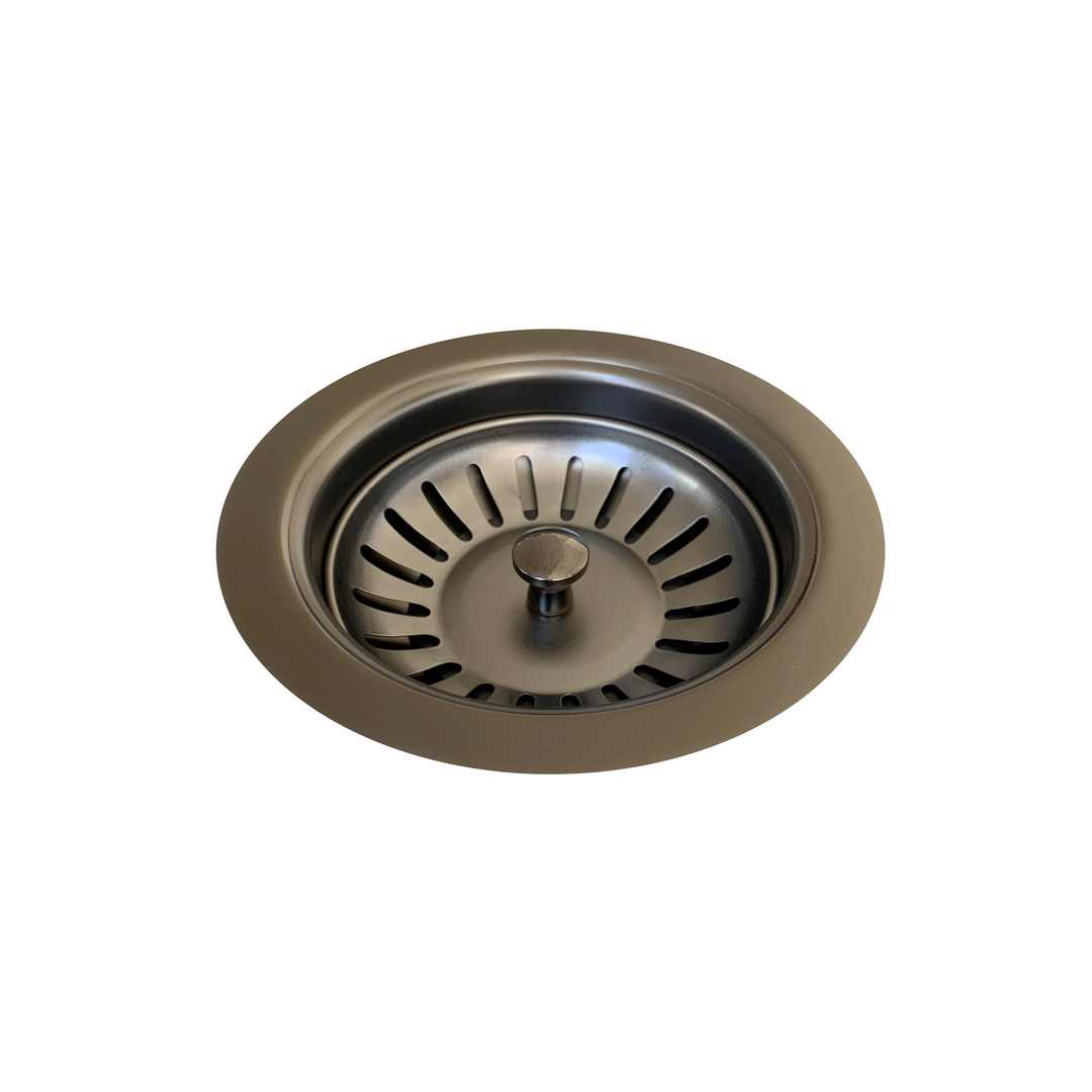 Meir Lavello Sink Strainer And Waste Plug Basket With Stopper Shadow