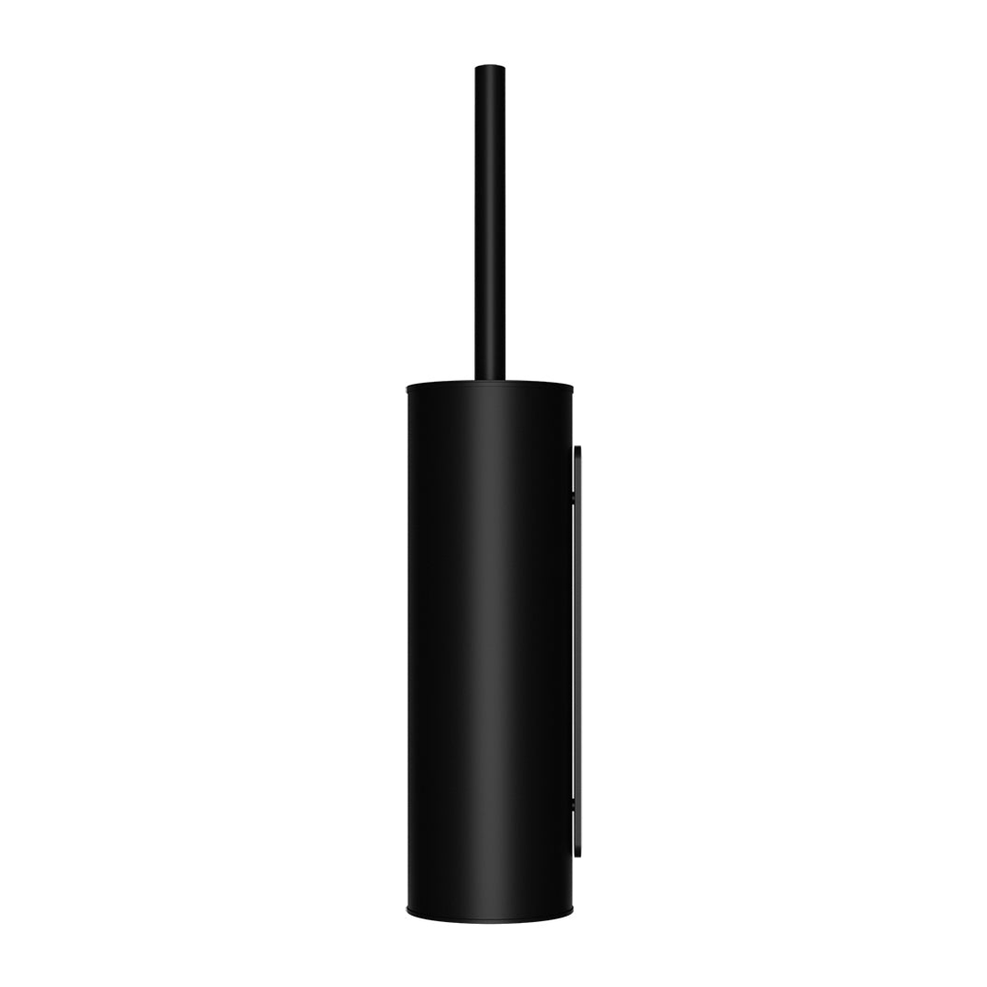 Meir Round Toilet Brush And Holder Matte Black