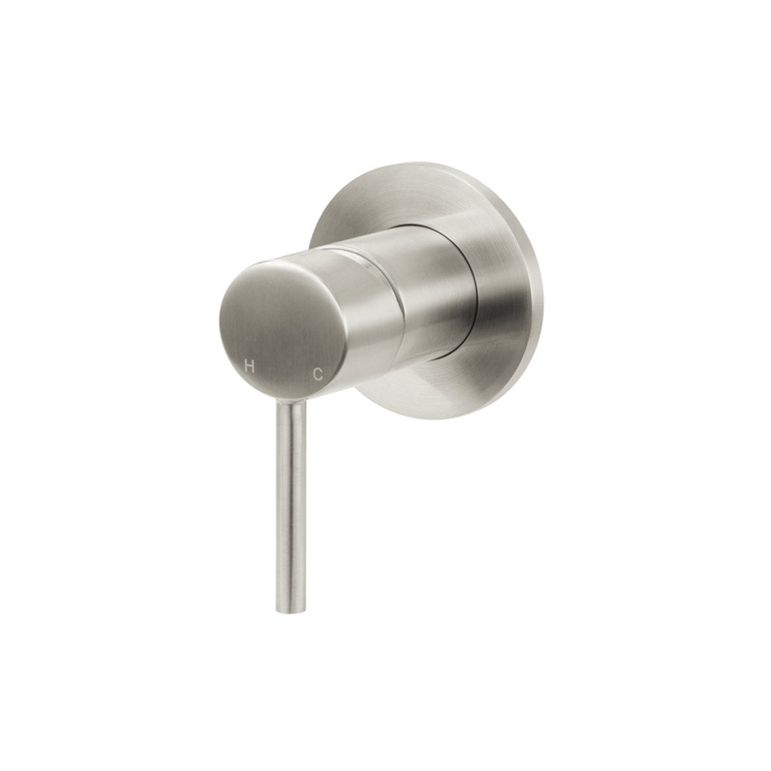 Meir Round Wall Mixer Finish Kit Brushed Nickel