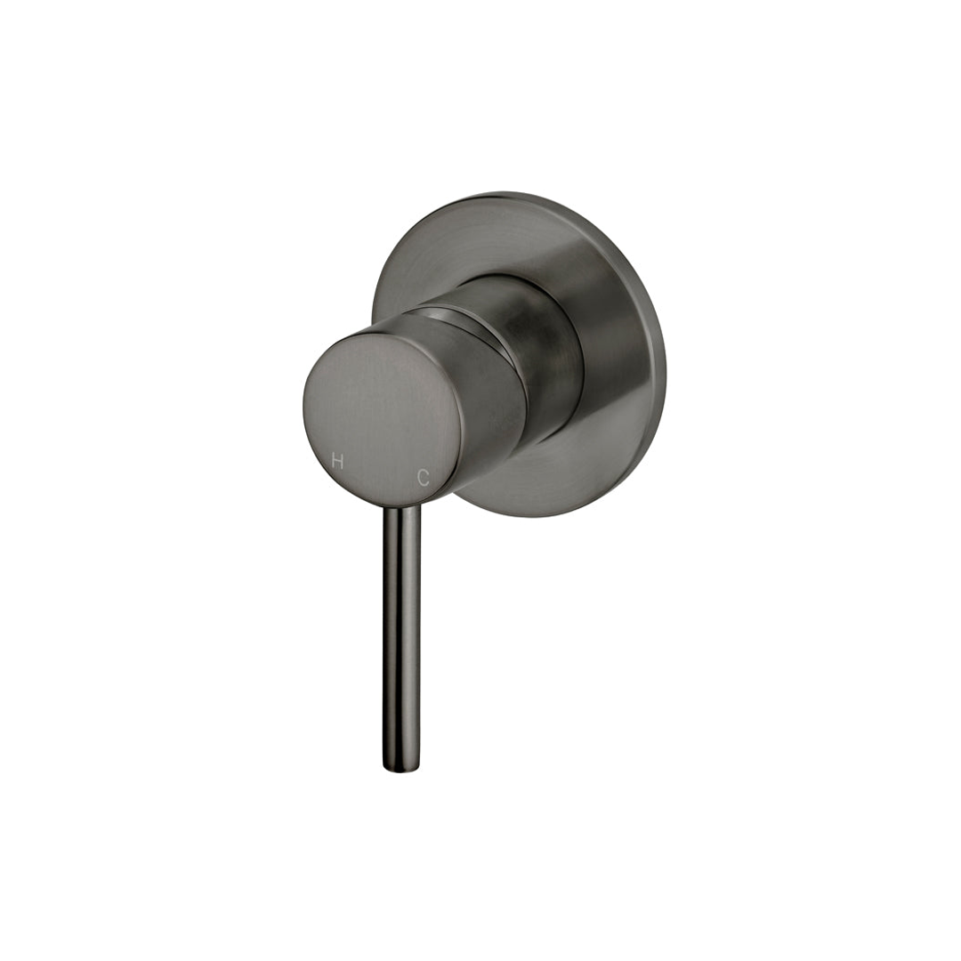 Meir Round Wall Mixer Finish Kit Shadow
