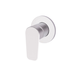 Meir Round Wall Mixer Paddle Handle Finish Kit Polished Chrome