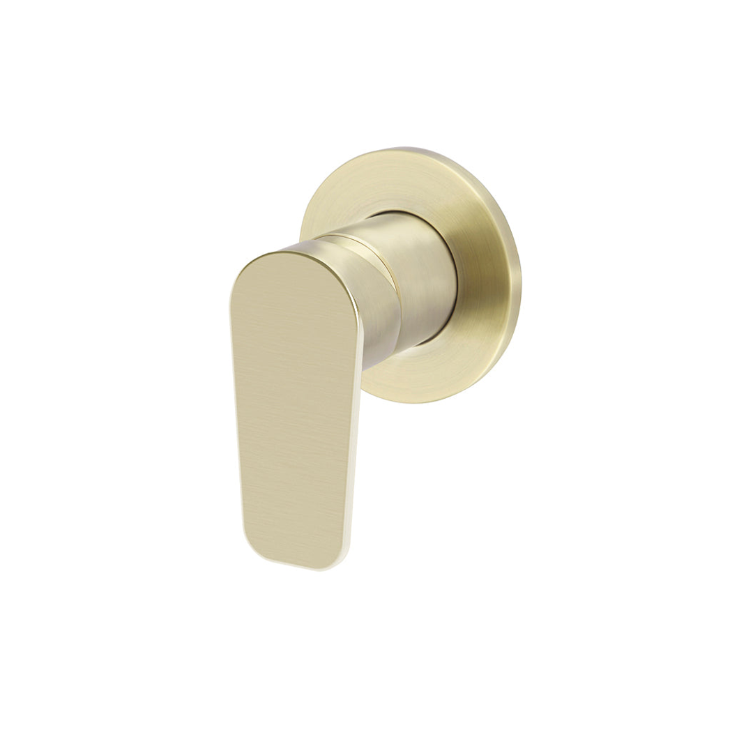 Meir Round Wall Mixer Paddle Handle Finish Kit Tiger Bronze