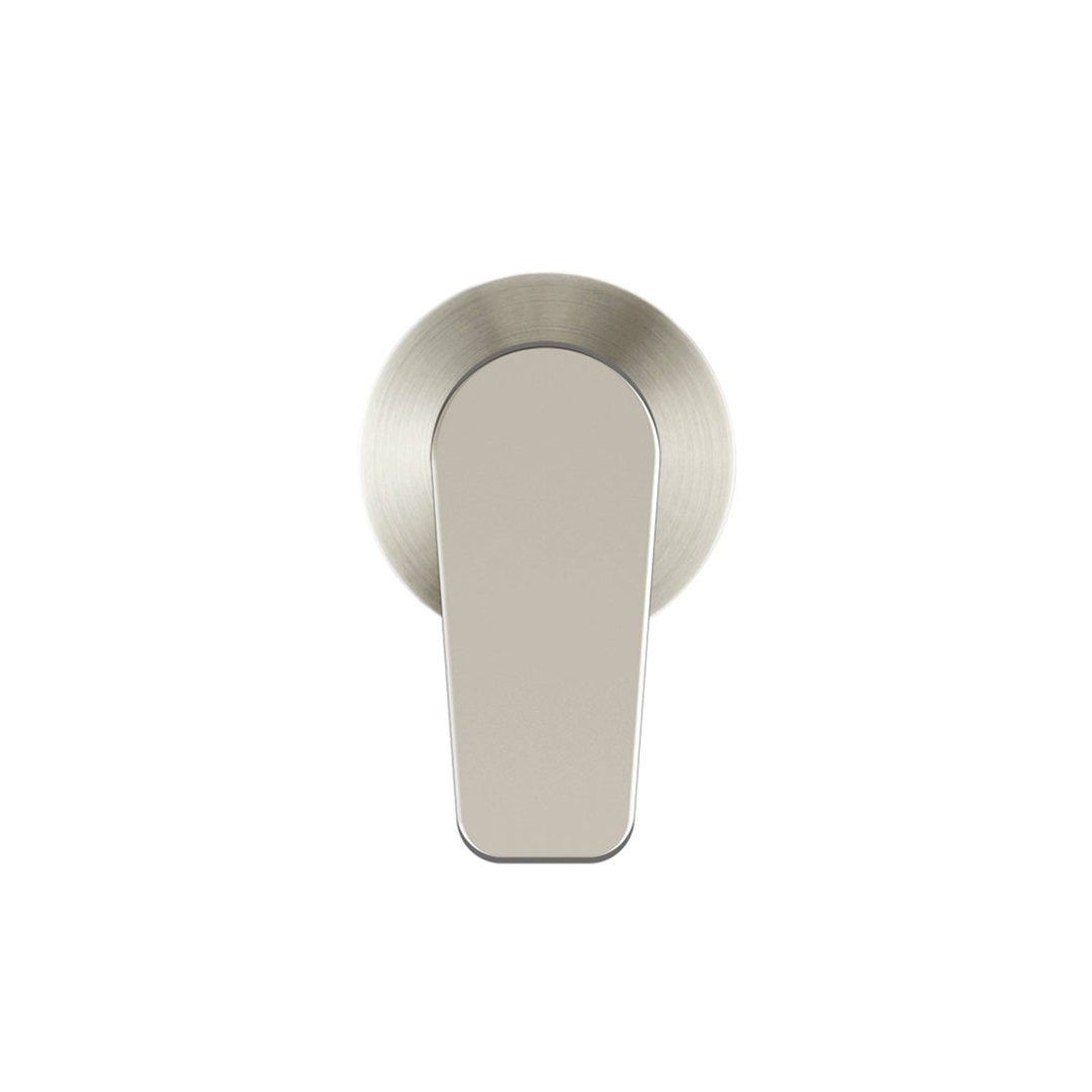Meir Round Wall Mixer Paddle Handle Finish Kit Brushed Nickel