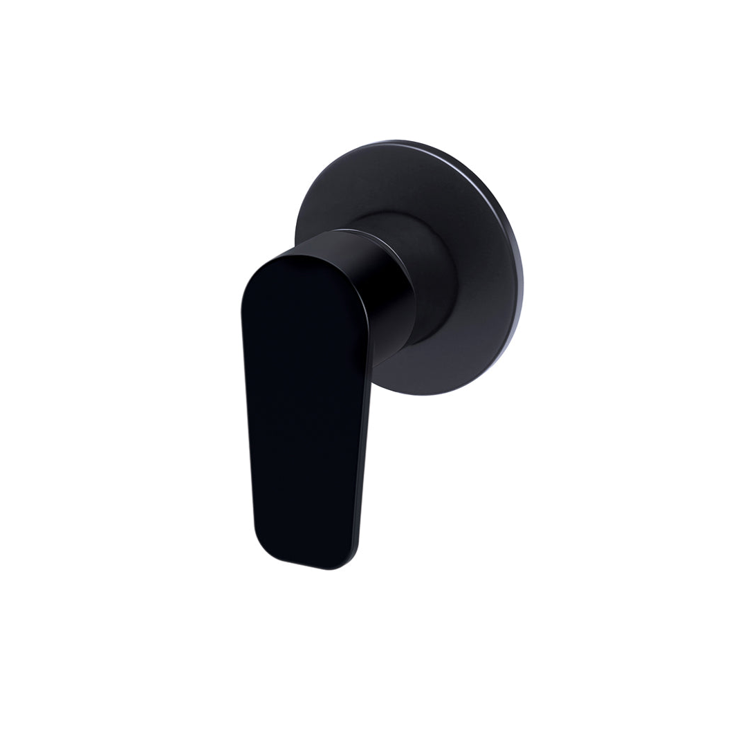 Meir Round Wall Mixer Paddle Handle Finish Kit Matte Black