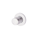 Meir Round Wall Mixer Pinless Handle Finish Kit Polished Chrome