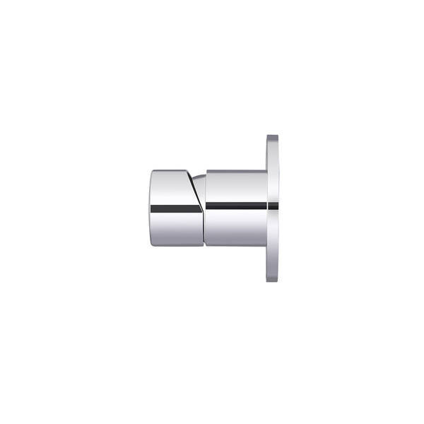 Meir Round Wall Mixer Pinless Handle Finish Kit Polished Chrome