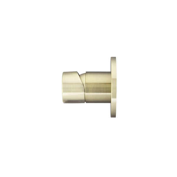 Meir Round Wall Mixer Pinless Handle Finish Kit Tiger Bronze