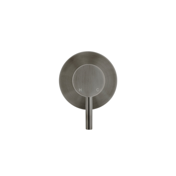 Meir Round Wall Mixer Short Pin Lever Finish Kit Shadow