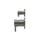 Meir Round Diverter Mixer Finish Kit Shadow