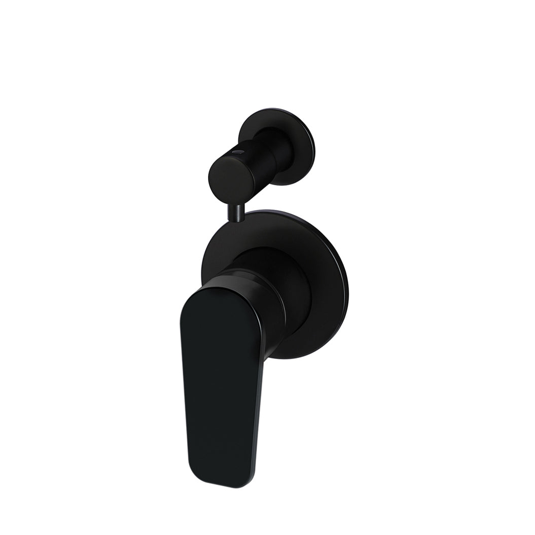 Meir Round Diverter Mixer Paddle Handle Finish Kit Matte Black