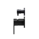 Meir Round Diverter Mixer Paddle Handle Finish Kit Matte Black