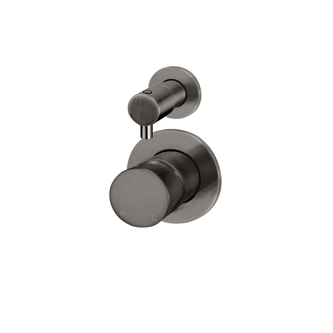 Meir Round Diverter Mixer Pinless Handle Finish Kit Shadow