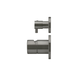 Meir Round Diverter Mixer Pinless Handle Finish Kit Shadow