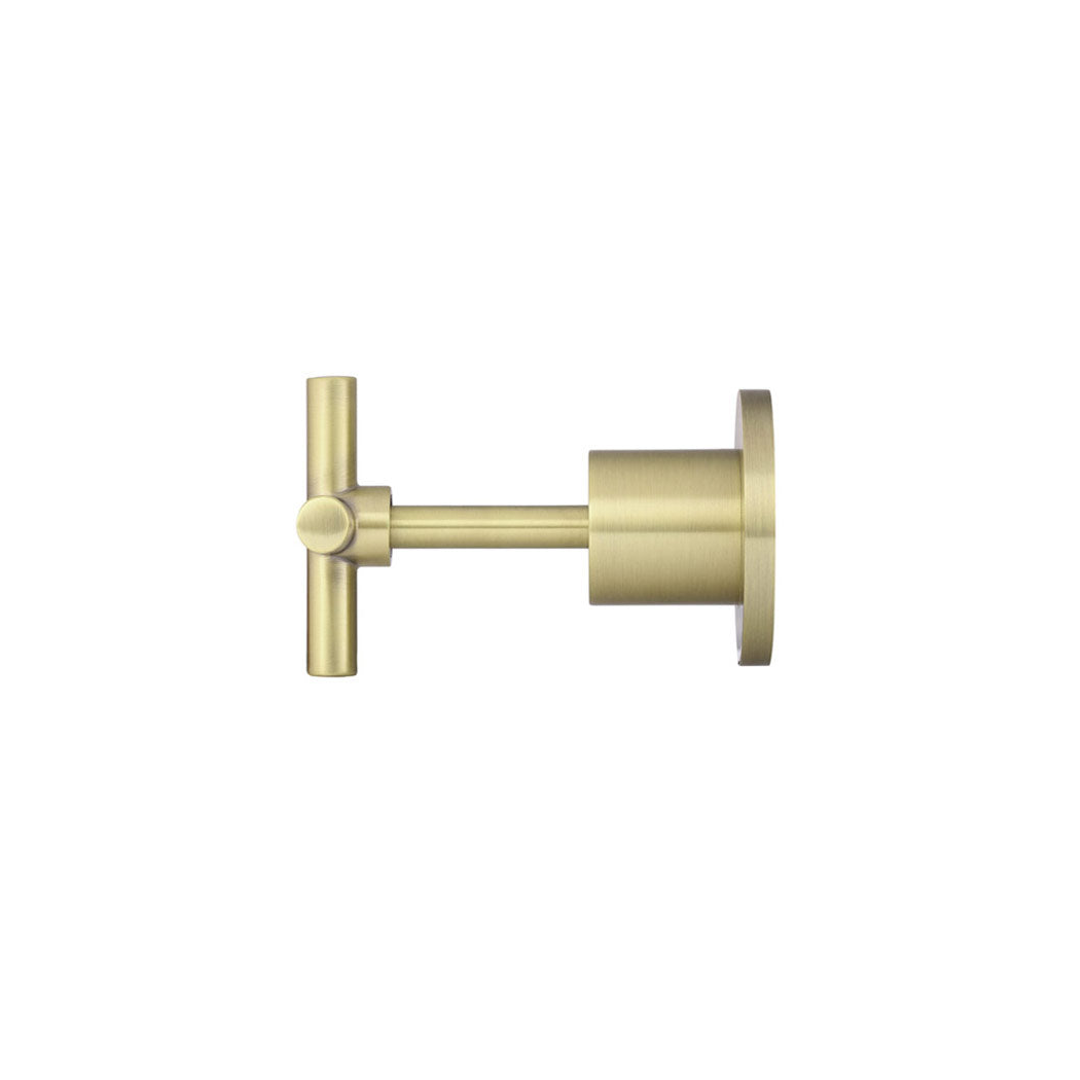 Meir Cross Handle Jumper Valve Wall Top Assemblies Tiger Bronze