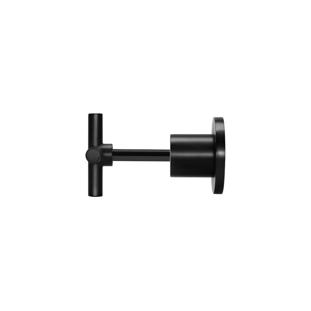 Meir Cross Handle Jumper Valve Wall Top Assemblies Matte Black Mw08Jl