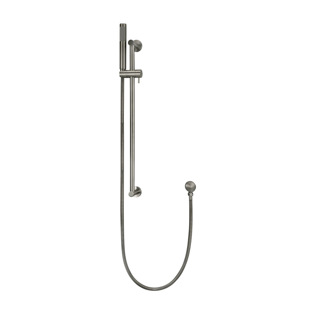 Meir Round Hand Shower On Rail Column Shadow