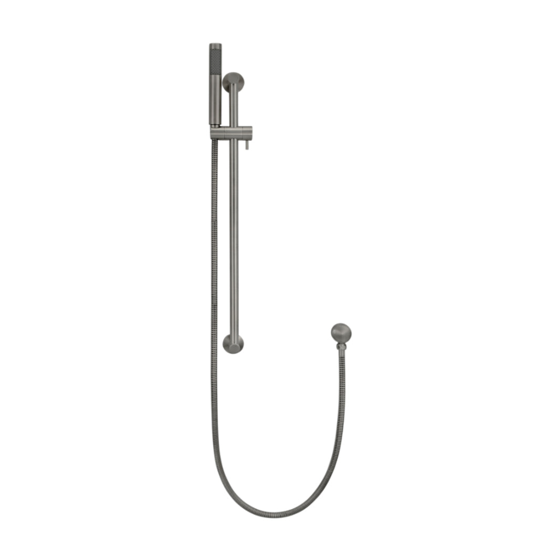 Meir Round Hand Shower On Rail Column Shadow