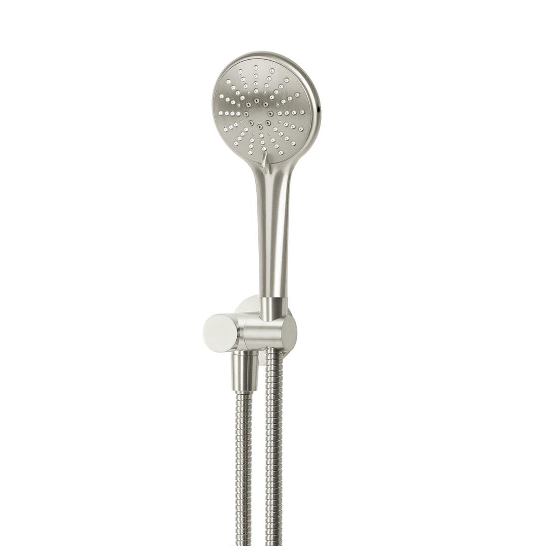 Meir Round Hand Shower On Swivel Bracket Brushed Nickel