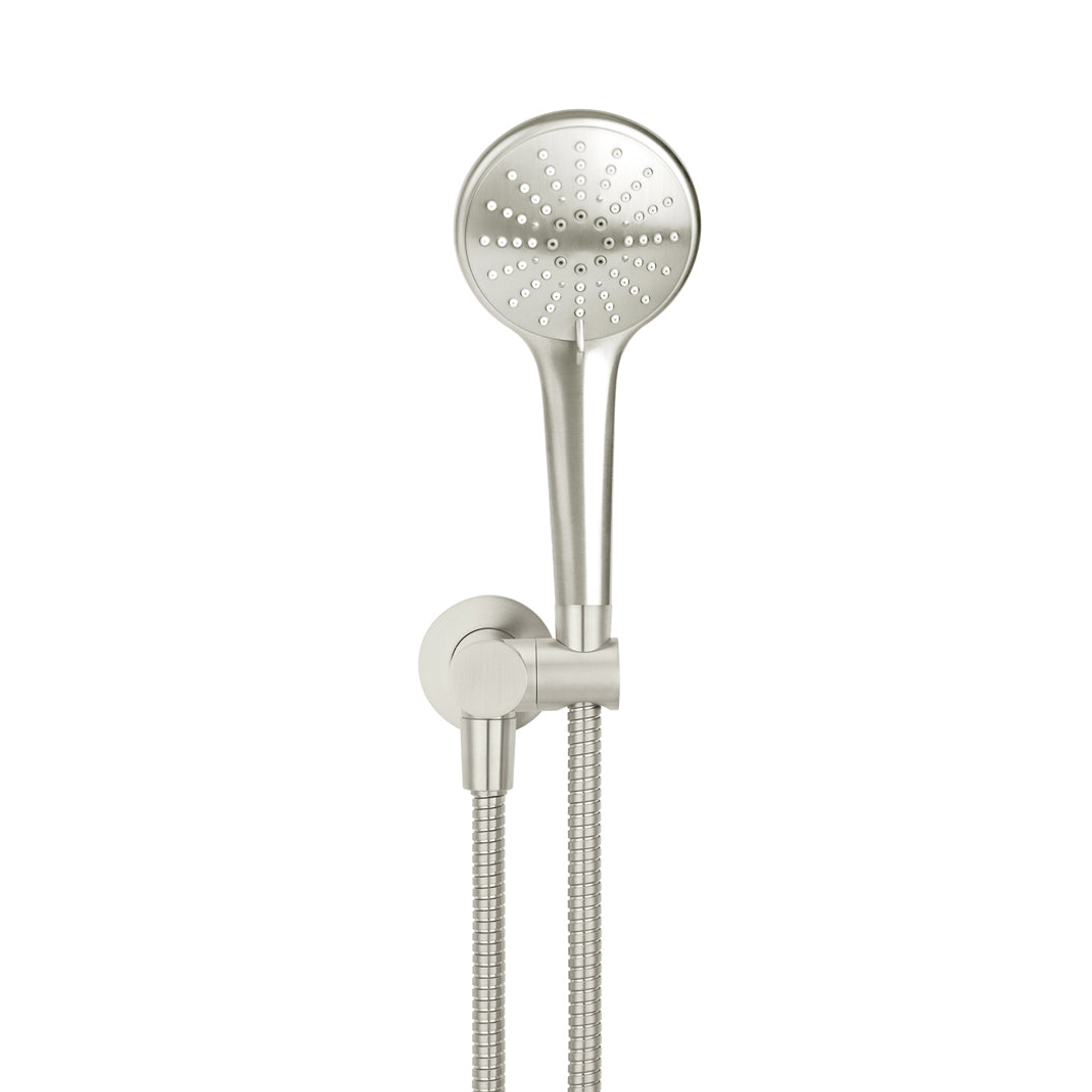 Meir Round Hand Shower On Swivel Bracket Brushed Nickel