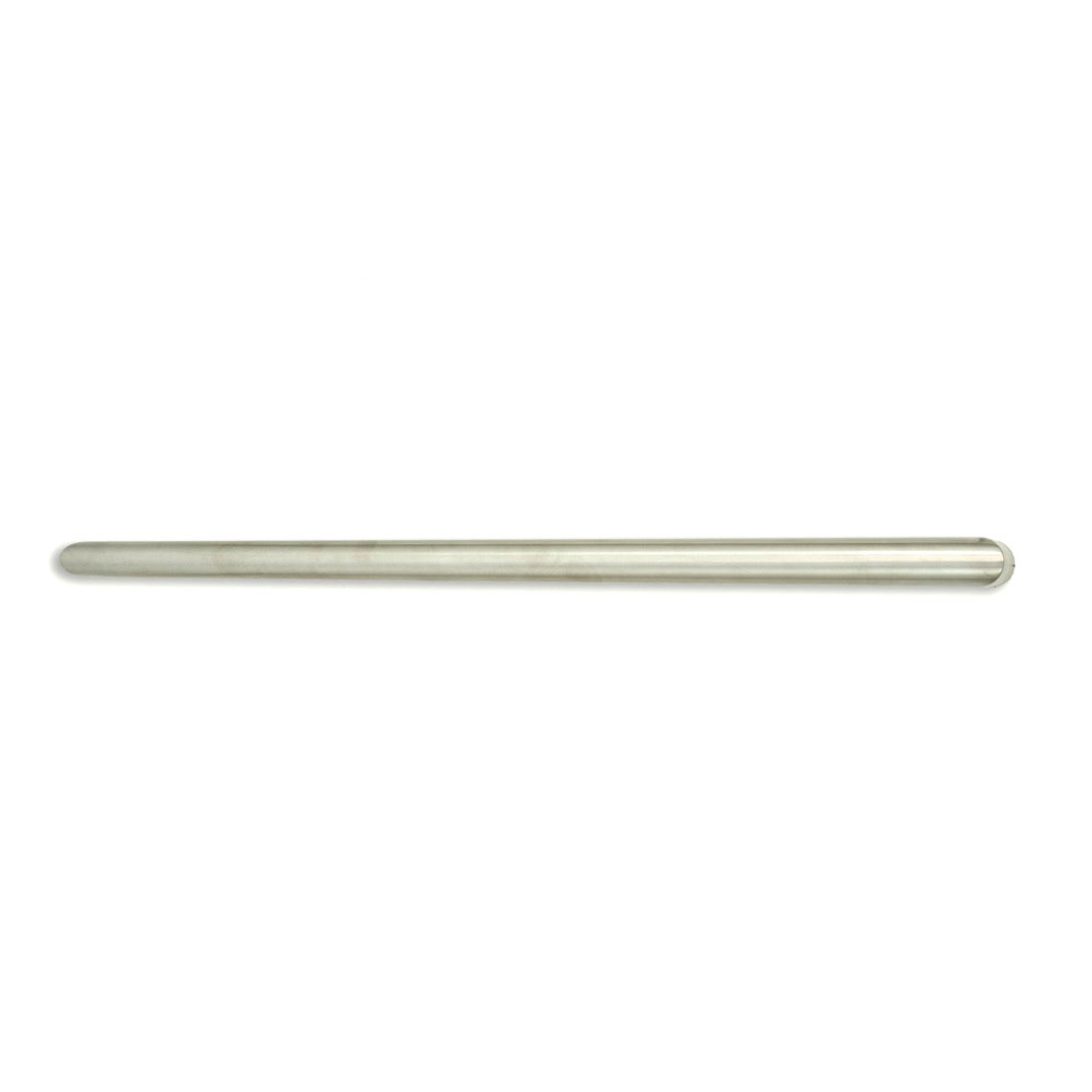 Radiant Brushed Satin 800Mm Non Heated Round Single Bar Towel Rail