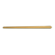Radiant Brushed Gold 800Mm Non Heated Round Single Bar Towel Rail